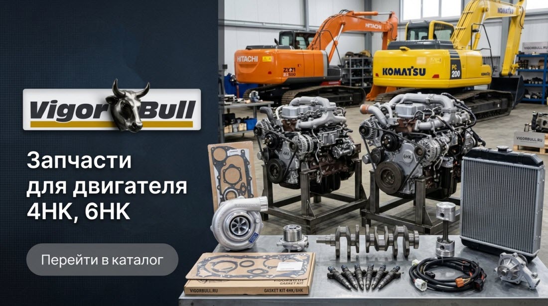 Запчасти для двигателя спецтехники